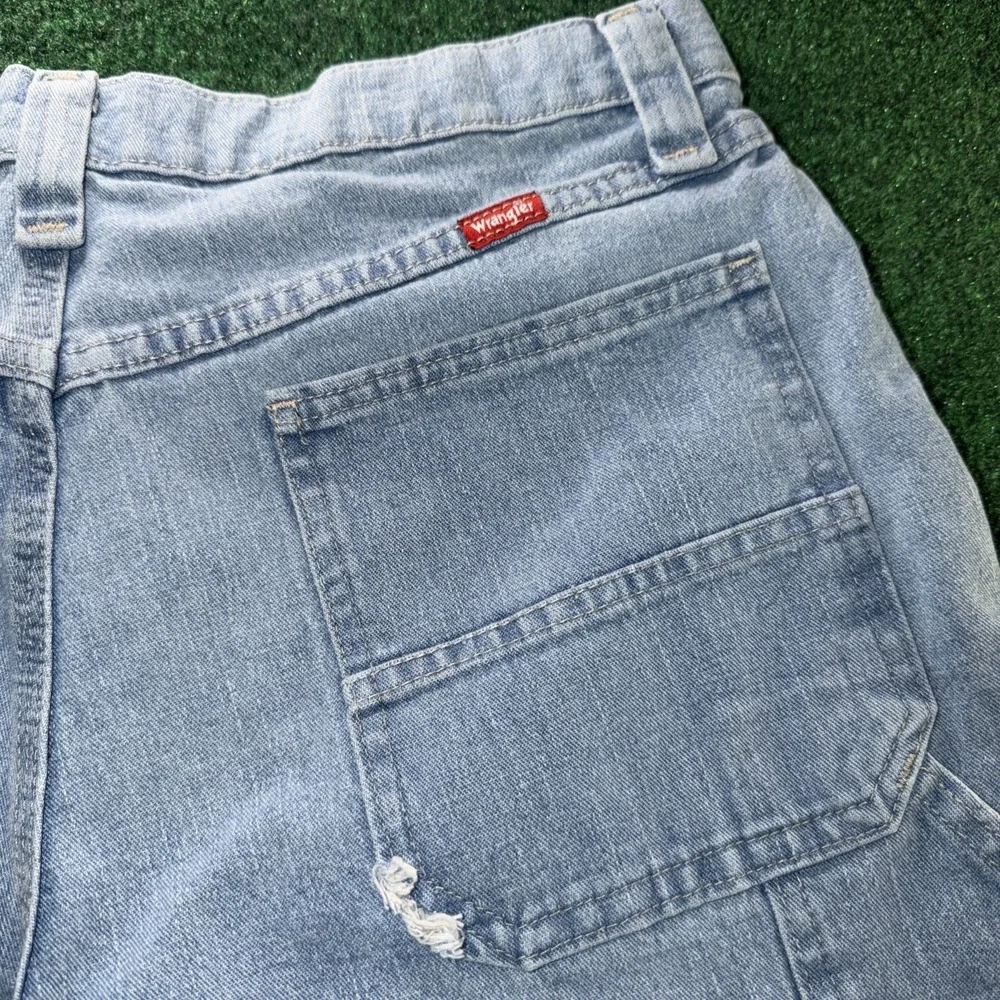 Wrangler Denim Shorts Men's 33L Light Blue Denim Shorts